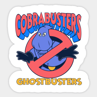 Cobrabusters Sticker